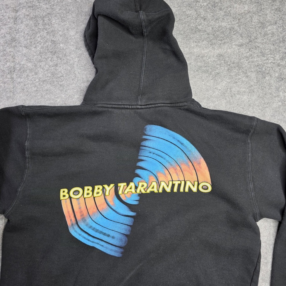 Logic Hoodie‎ Mens Large Black Bobby Tarantino III Pullover Rap Hip Hop Graphic - Picture 9 of 9